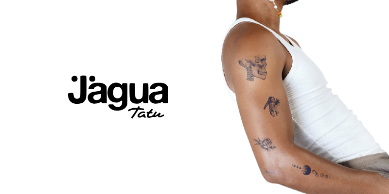 Cutie frumoasa cu 8 tatuaje Jagua