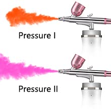 Set aerograf tatuaje cu compresor de aer portabil Kit aerograf fără fir Pulverizator de mână pentru decorare sau pictură artistică Design unghii Modelare Colorare Tatuaj Graffiti Artizanat grafica