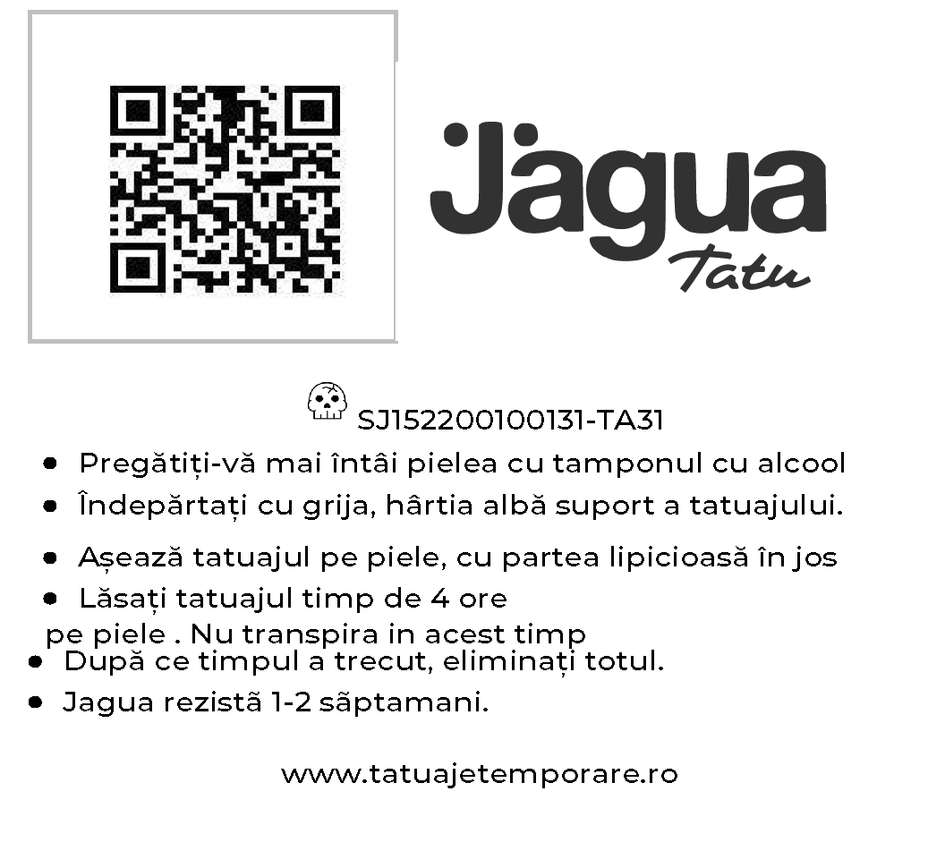 Cracked skull tatuaj jagua real - 🅹🅰🅶🆄🅰 🆃🅰🆃🆄