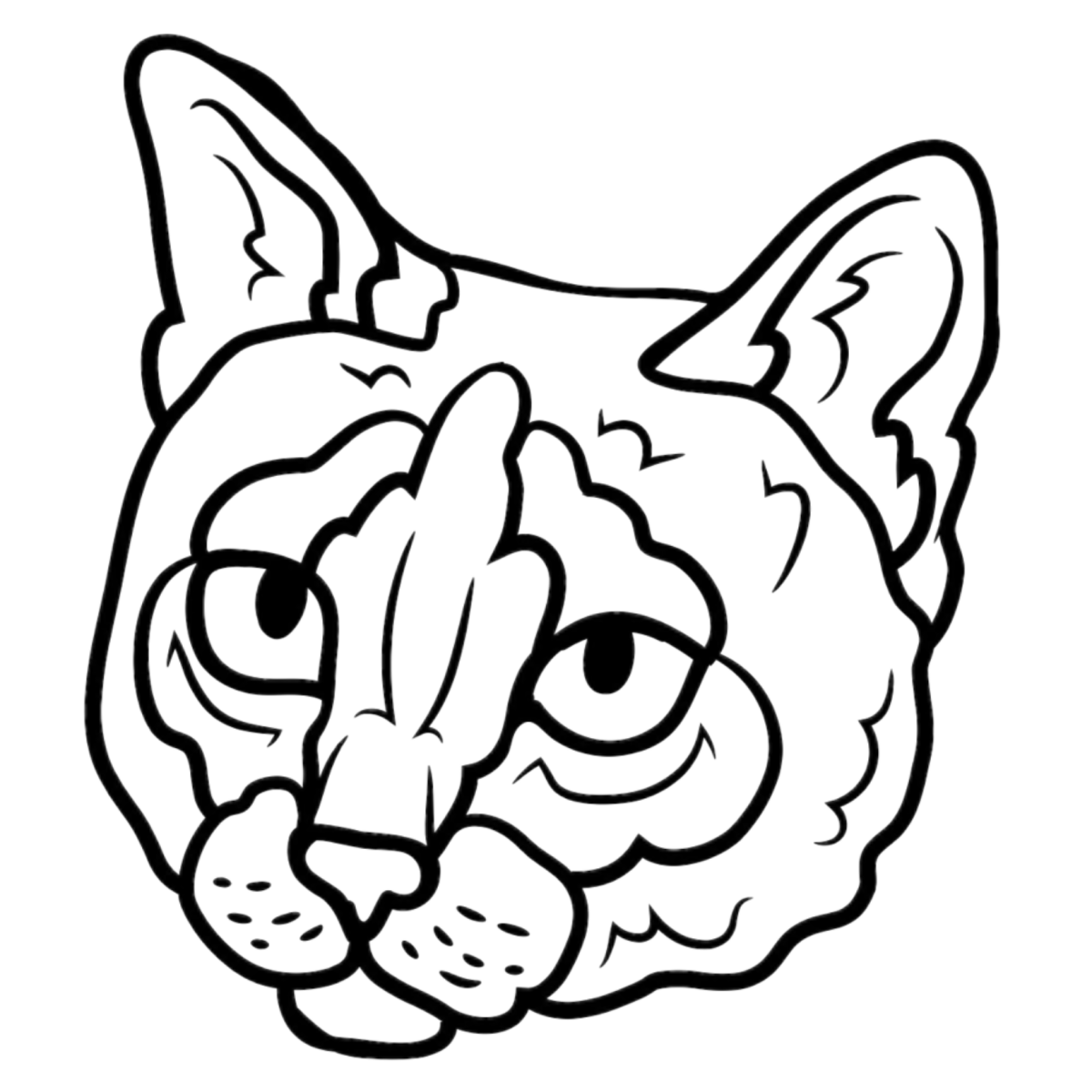 Pisica Frumoasa tatuaj temporar jagua - 🅹🅰🅶🆄🅰 🆃🅰🆃🆄