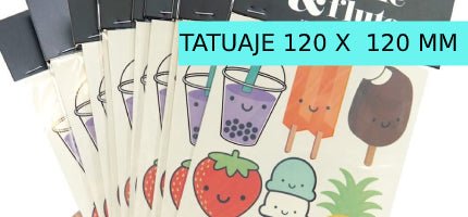 TATUAJE 120X120mm - 🅹🅰🅶🆄🅰 🆃🅰🆃🆄