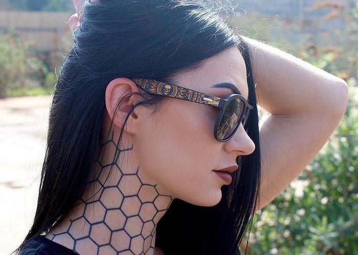 Neck tattoos Jagua Tatú - 🅹🅰🅶🆄🅰 🆃🅰🆃🆄