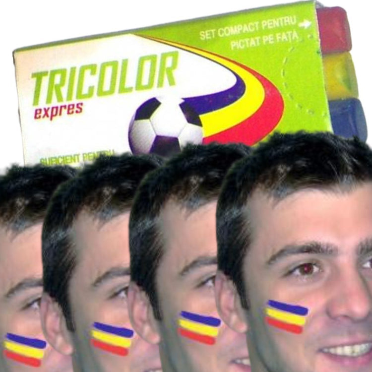 Tricolor expres pentru pictura pe corp si fata - 🅹🅰🅶🆄🅰 🆃🅰🆃🆄