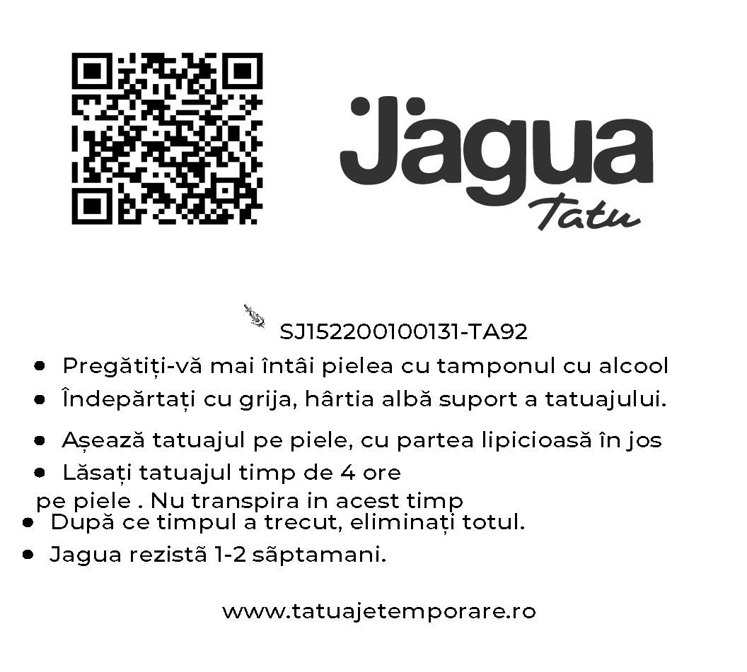 VERSO Tatuaj Jagua tatuaj real pentru 2 saptamani - Jagua tatuaje temporare PENTRU knife-with-heart