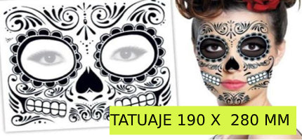 TATUAJE 190X280mm - Jagua tatuaje temporare