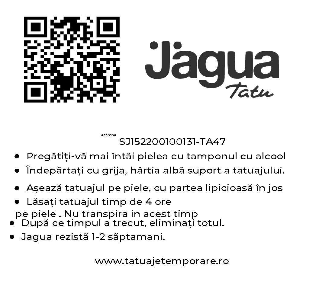 VERSO Tatuaj Jagua tatuaj real pentru 2 saptamani - Jagua tatuaje temporare PENTRU eclipse