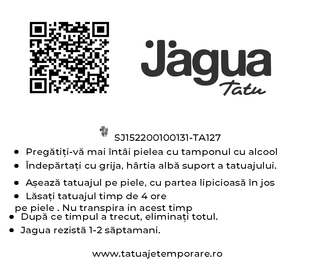 VERSO Tatuaj Jagua tatuaj real pentru 2 saptamani - Jagua tatuaje temporare PENTRU molotov-cocktail