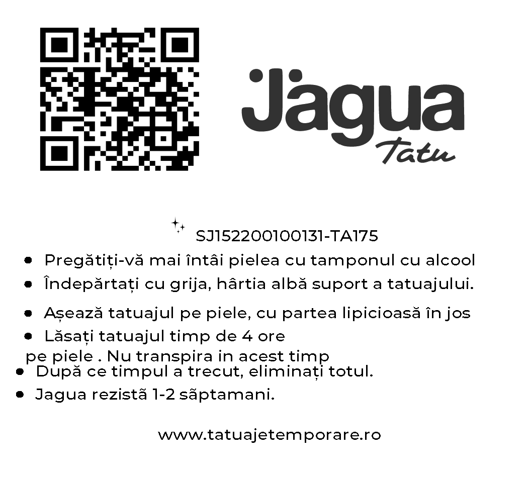 VERSO Tatuaj Jagua tatuaj real pentru 2 saptamani - Jagua tatuaje temporare PENTRU time_stars