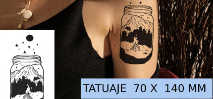 TATUAJE _70X140mm - Jagua tatuaje temporare