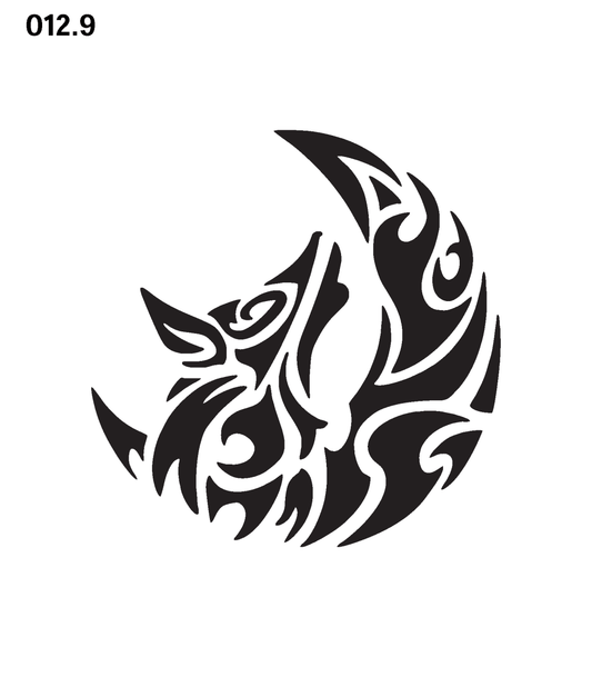 7012 Vãzduh Tatu, Sablon Silicon, Aerograf Henna - 🅹🅰🅶🆄🅰 🆃🅰🆃🆄