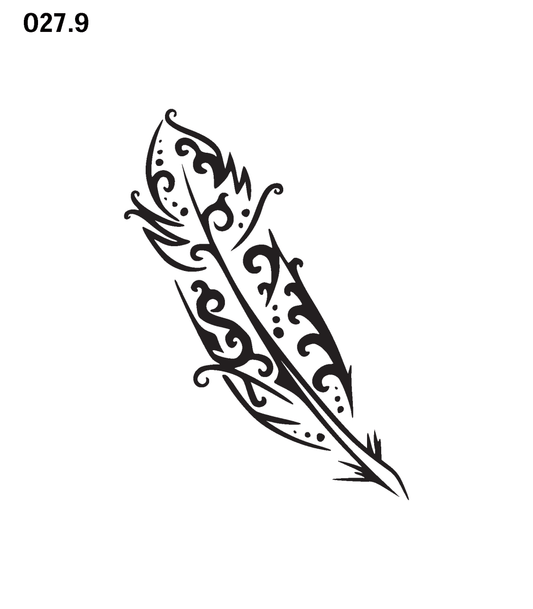 7027 Vãzduh Tatu, Sablon Silicon, Aerograf Henna - 🅹🅰🅶🆄🅰 🆃🅰🆃🆄