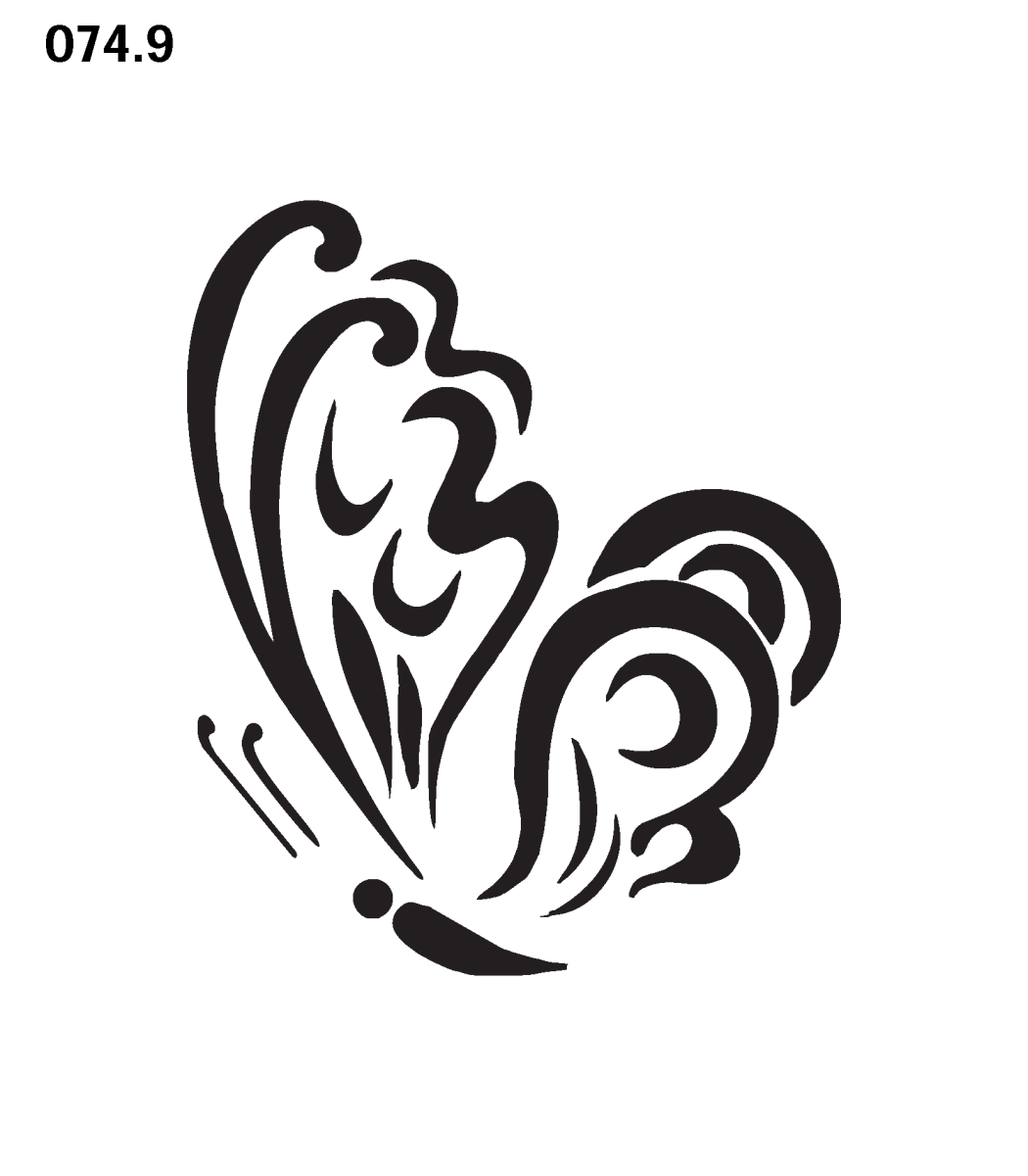 7074 Vãzduh Tatu, Sablon Silicon, Aerograf Henna - 🅹🅰🅶🆄🅰 🆃🅰🆃🆄