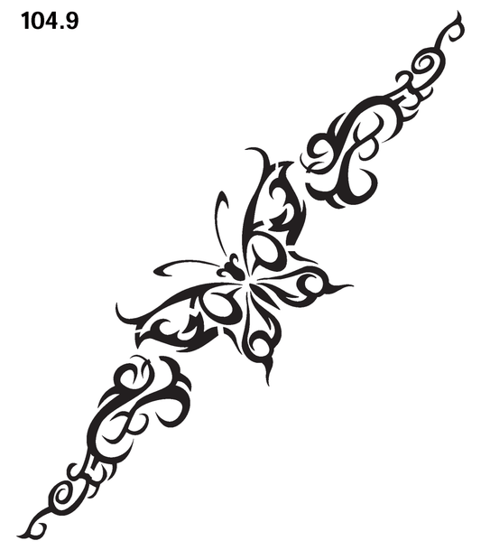 7104 Vãzduh Tatu, Sablon Silicon, Aerograf Henna - 🅹🅰🅶🆄🅰 🆃🅰🆃🆄