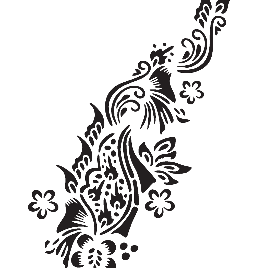 7105 Vãzduh Tatu, Sablon Silicon, Aerograf Henna - 🅹🅰🅶🆄🅰 🆃🅰🆃🆄