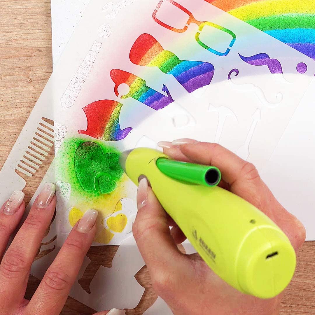 VazDuh Airbrush Fun, spray culori pentru copii, non-toxice