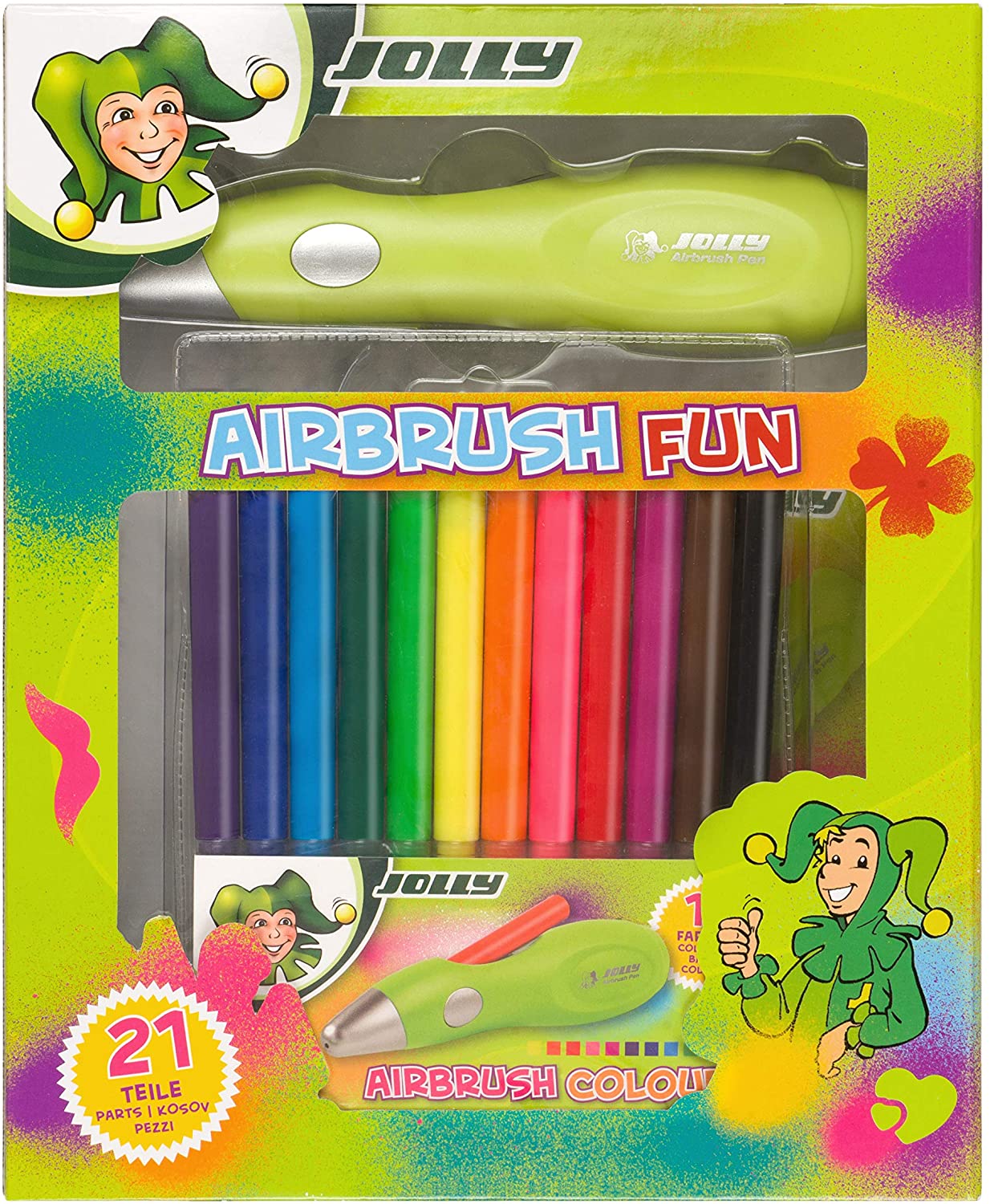 VazDuh Airbrush Fun, spray culori pentru copii, non-toxice