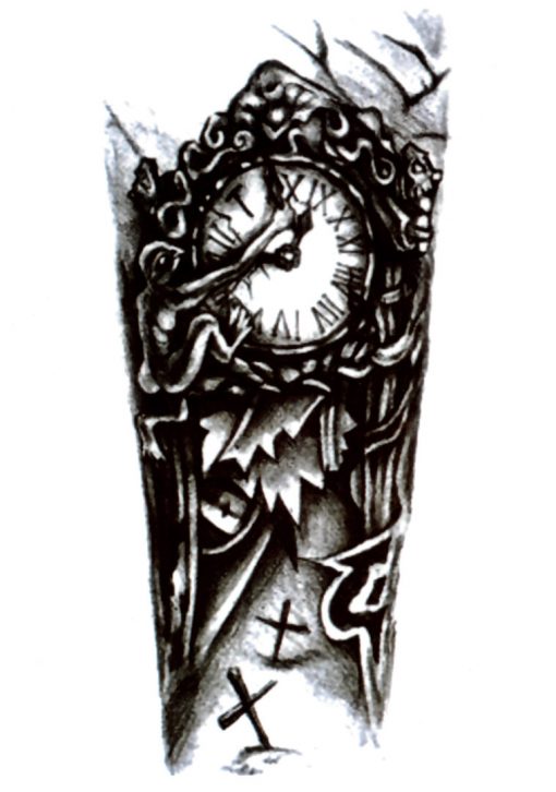 A Timeless Forearm tatuaj jagua real - Jagua tatuaje temporare