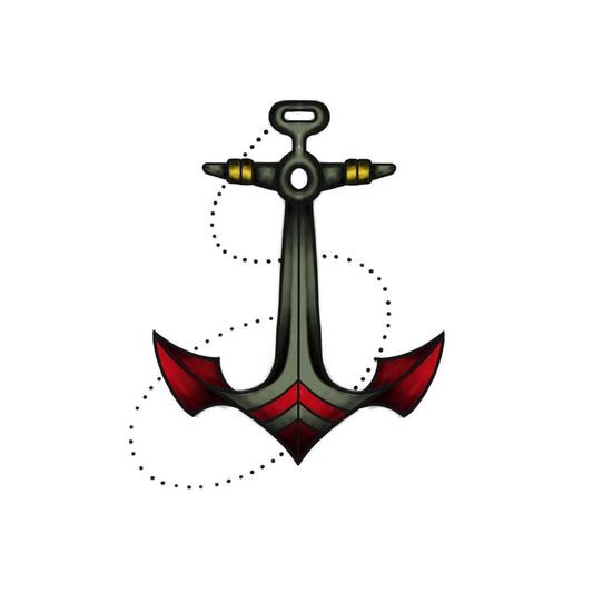 Anchor Plumb Pardon Tatu - 🅹🅰🅶🆄🅰 🆃🅰🆃🆄