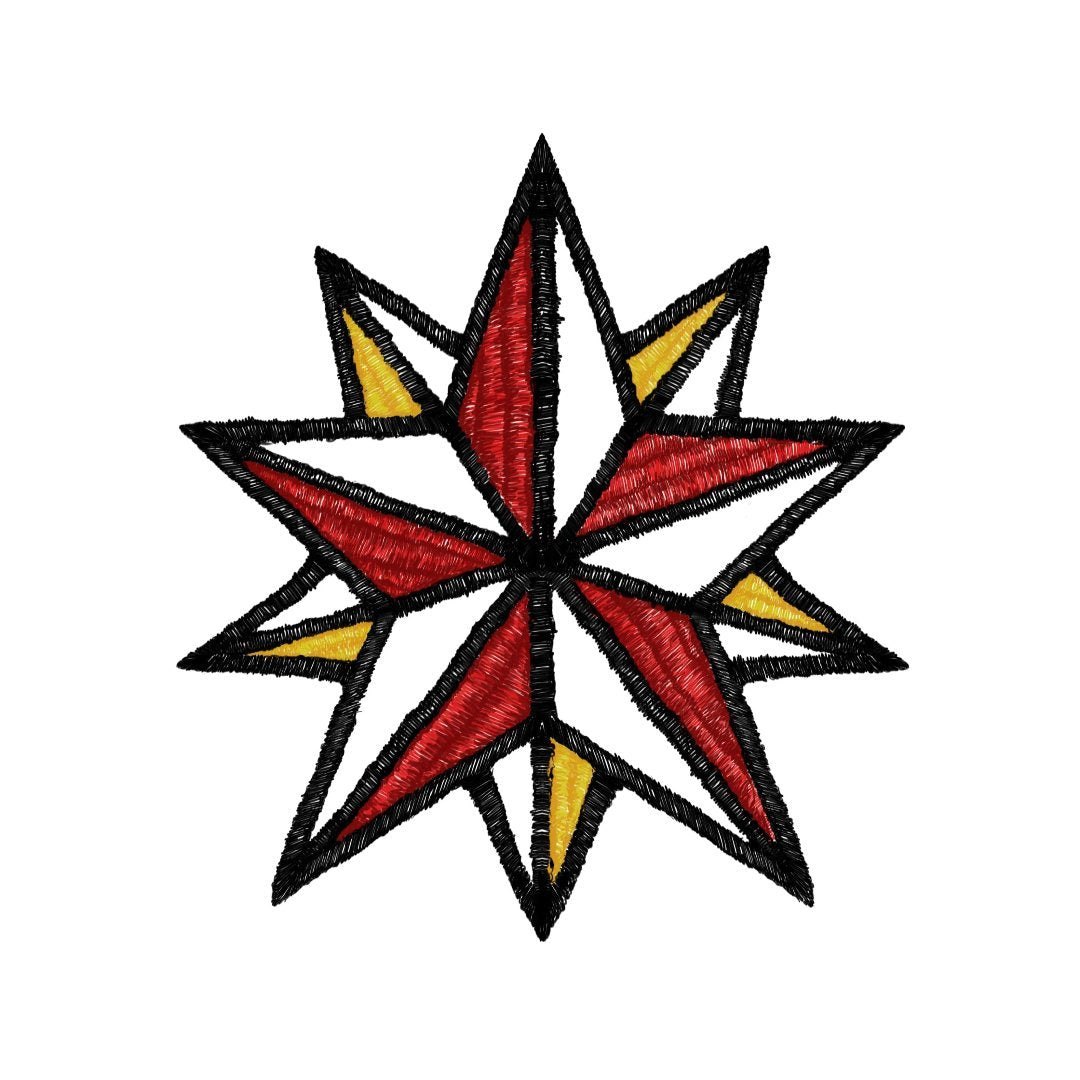 Steaua Nordului - tatuaj temporar de lipit cu apa Pardon Tatu