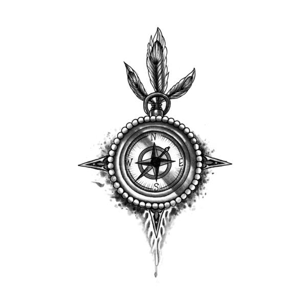 Ghimpat Compass Pardon Tatu - 🅹🅰🅶🆄🅰 🆃🅰🆃🆄