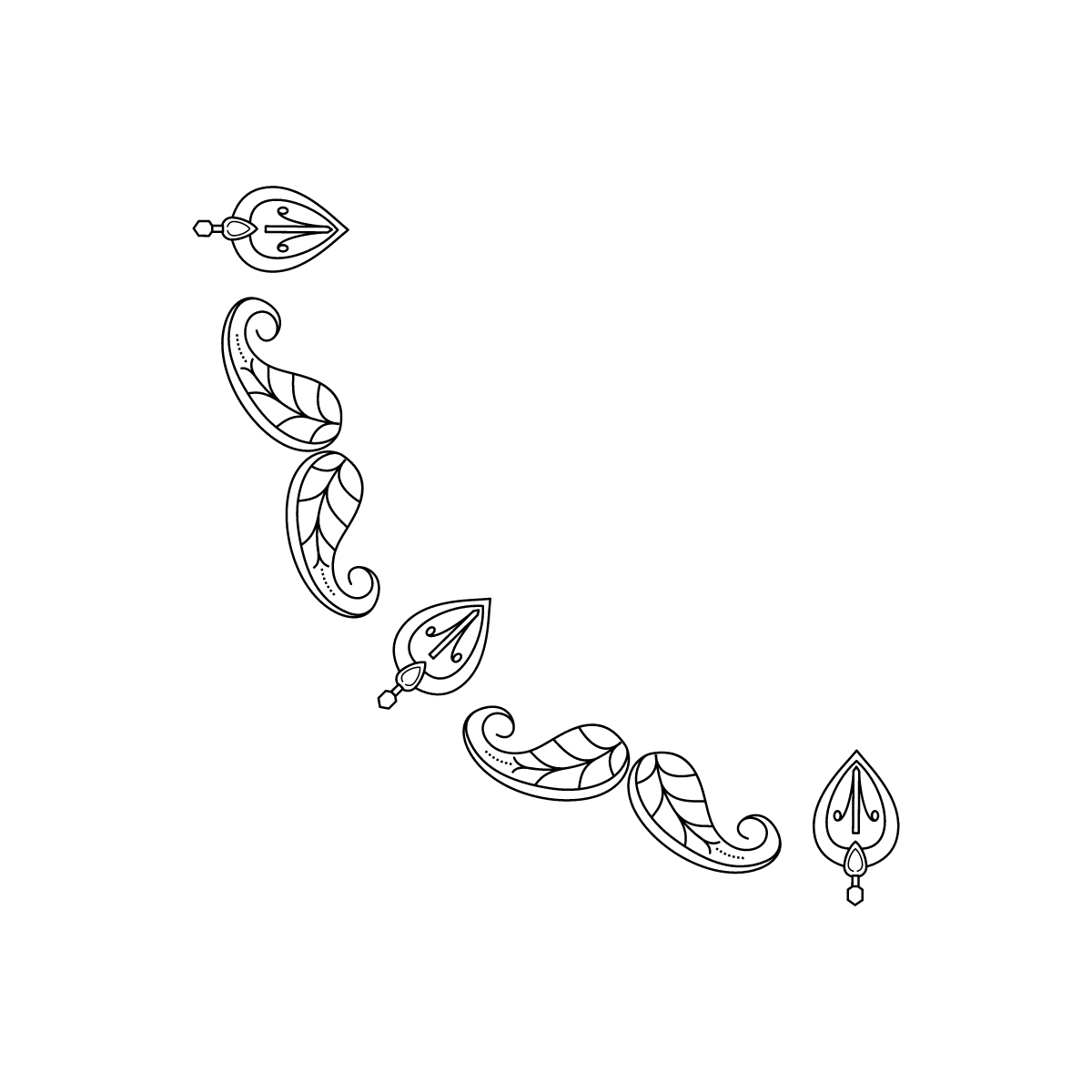 Henna clasic tatuaj jagua real - 🅹🅰🅶🆄🅰 🆃🅰🆃🆄