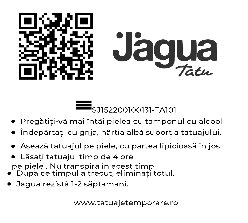 LGBTQ Flag tatuaj jagua real - 🅹🅰🅶🆄🅰 🆃🅰🆃🆄