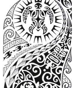 Maori tatuaj jagua real - 🅹🅰🅶🆄🅰 🆃🅰🆃🆄