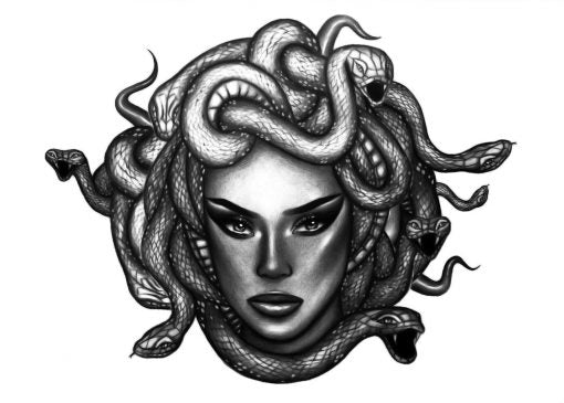 Medusa tatuaj jagua real - 🅹🅰🅶🆄🅰 🆃🅰🆃🆄