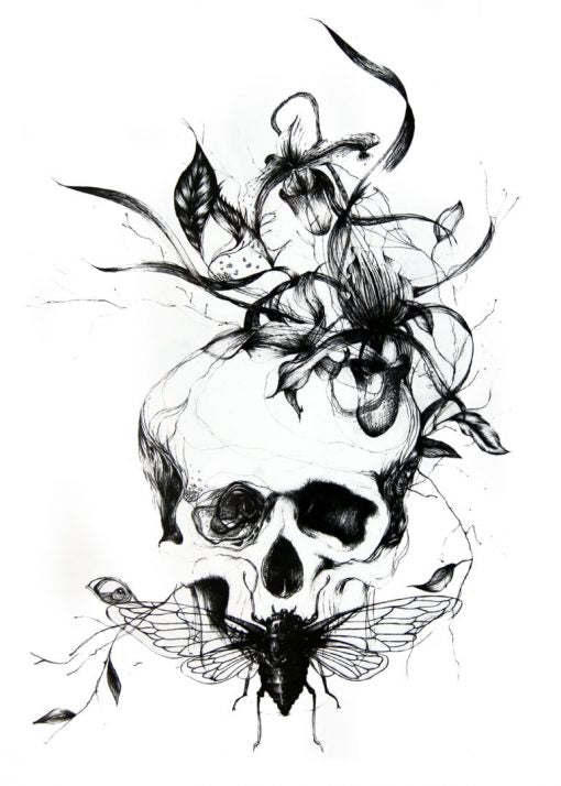 Memento Mori tatuaj jagua real - 🅹🅰🅶🆄🅰 🆃🅰🆃🆄