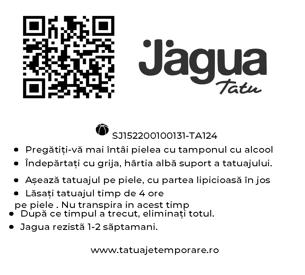 Minge Jordan tatuaj jagua real - 🅹🅰🅶🆄🅰 🆃🅰🆃🆄
