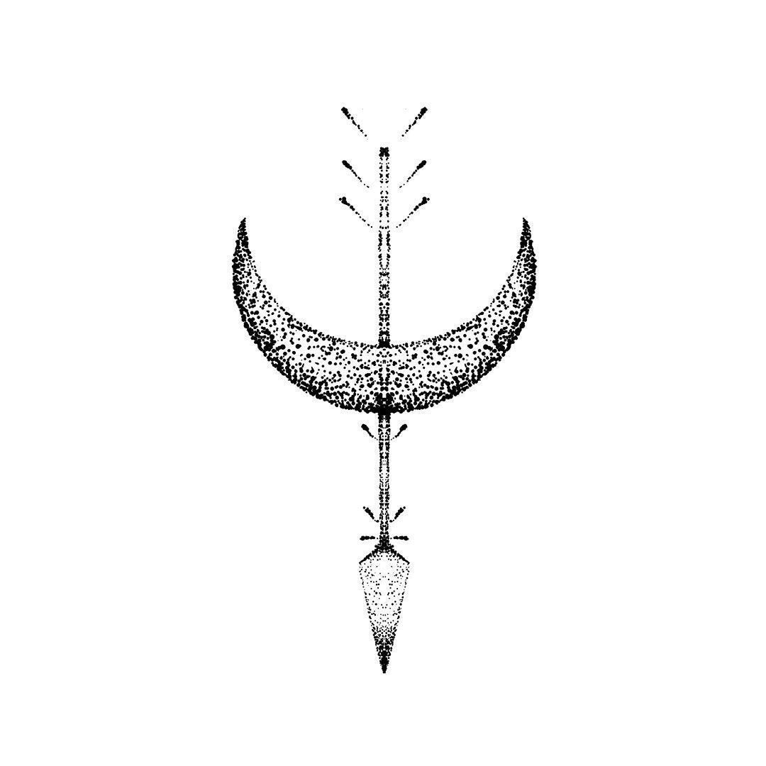 Moon Arrow Pardon Tatu - 🅹🅰🅶🆄🅰 🆃🅰🆃🆄
