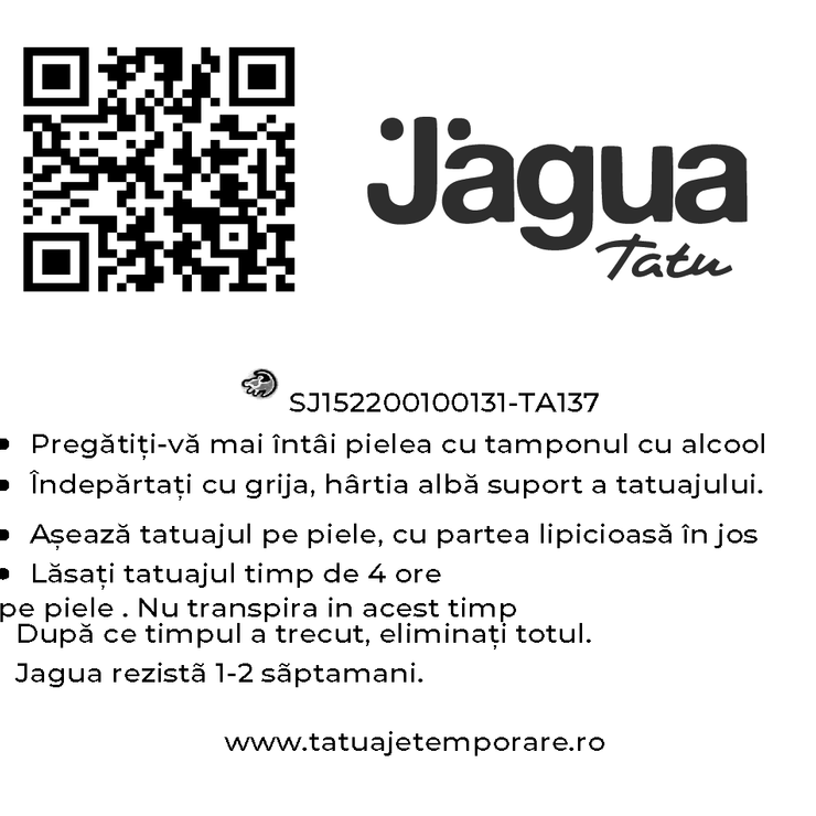 Pantece tatuaj jagua real - 🅹🅰🅶🆄🅰 🆃🅰🆃🆄