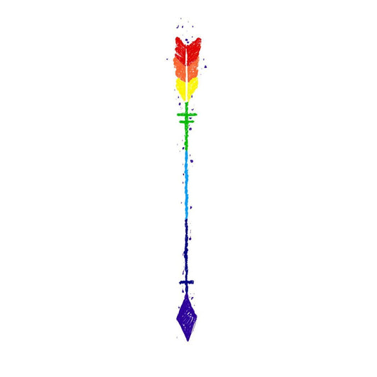 Rainbow Arrow Pardon Tatu - 🅹🅰🅶🆄🅰 🆃🅰🆃🆄