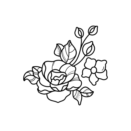Rose tatuaj jagua real - 🅹🅰🅶🆄🅰 🆃🅰🆃🆄