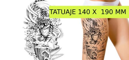 TATUAJE 140X190mm - 🅹🅰🅶🆄🅰 🆃🅰🆃🆄