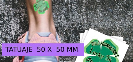 TATUAJE 50 x 50mm - 🅹🅰🅶🆄🅰 🆃🅰🆃🆄