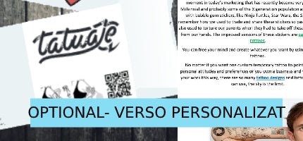 TATUAJE 50 x 50mm - 🅹🅰🅶🆄🅰 🆃🅰🆃🆄