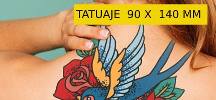 TATUAJE _90X140mm - 🅹🅰🅶🆄🅰 🆃🅰🆃🆄