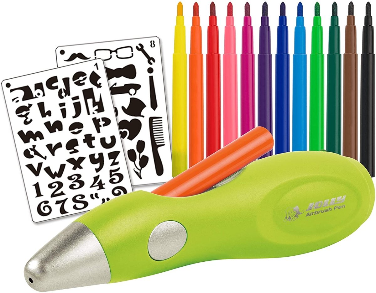 VazDuh Airbrush Fun, spray culori pentru copii, non - toxice - 🅹🅰🅶🆄🅰 🆃🅰🆃🆄